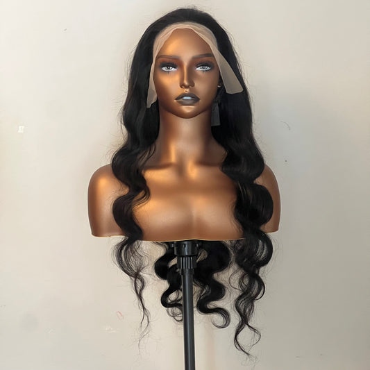 28inch Human Hair Wig Frontal 13x4 Lace Body Wave WF602028