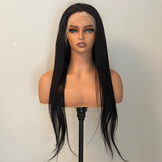 28inch Human Hair Wig Frontal 13x4 Lace Straight WF603028