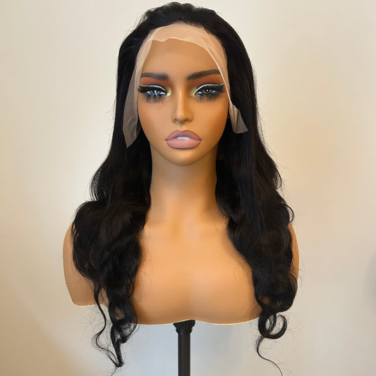 22inch Human Hair Wig Frontal 13x4 Lace Body Wave WF602022