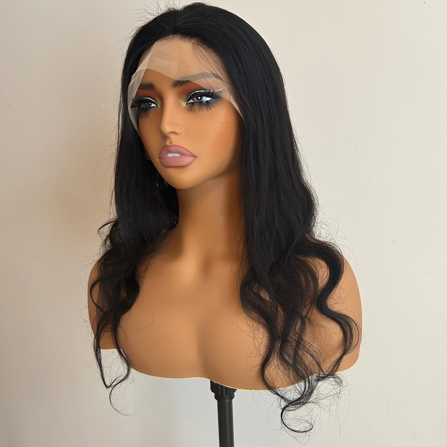 18inch Human Hair Wig Frontal 13x4 Lace Body Wave WF602018