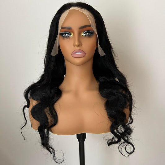 26inch Human Hair Wig Frontal 13x4 Lace Body Wave WF602026